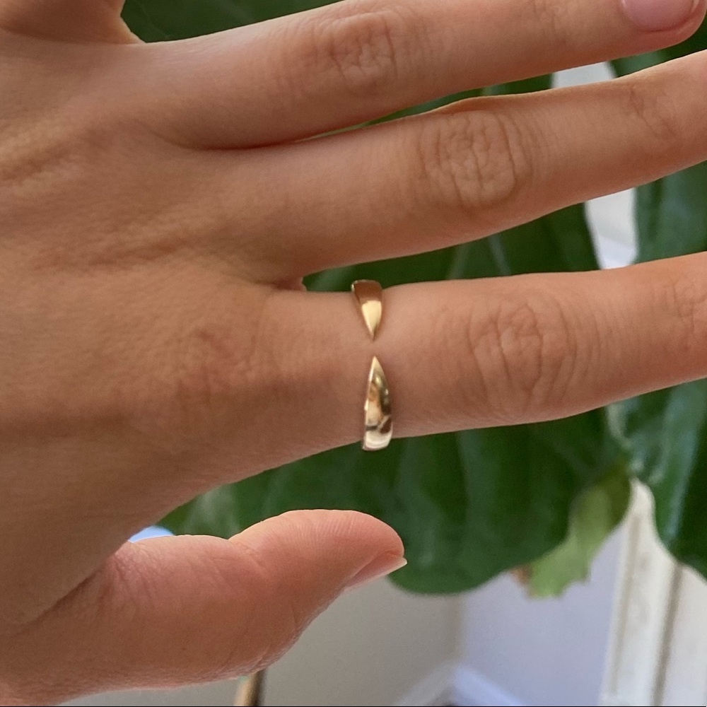 Ring Concierge 14K yellow gold claw ring